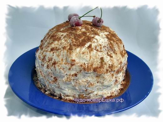 Торт Снежный Рецепт С Фото